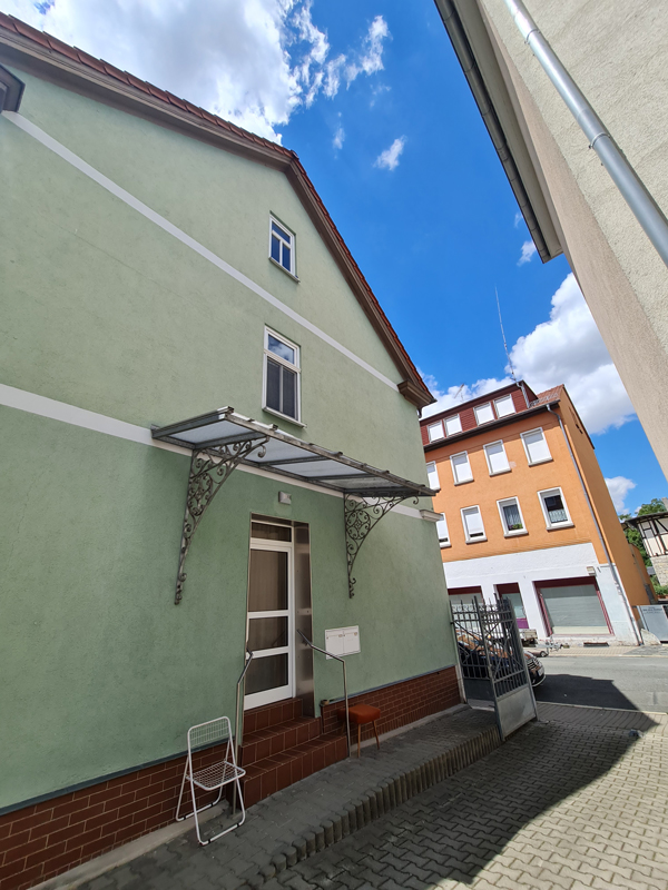 Außenansicht der Cityappartements am Bauhaus in Weimar